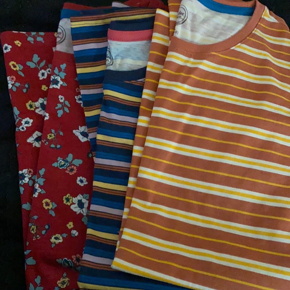New with tag-long sleeve shirts.